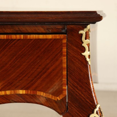 Desk Brazilian Rosewood Manufactured in Italy Second Half of 1800s