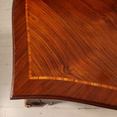 Desk Brazilian Rosewood Manufactured in Italy Second Half of 1800s