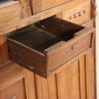 Display Dresser Elm Manufactured in Italy Early 1900s