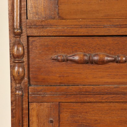 Display Dresser Elm Manufactured in Italy Early 1900s