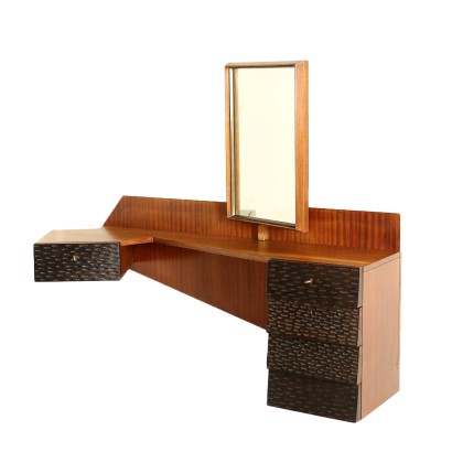 Dressing Table Attributed to Giancesare Battaini Mahogany Vintage 60s