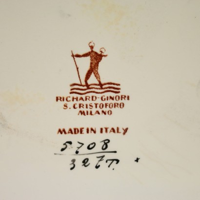 Vase Richard Ginori San Cristoforo Terracotta Italy 1930s-1940s