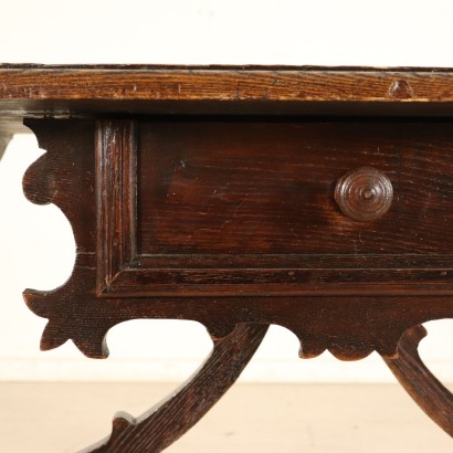 Neo-Renaissance Refectory Table Italy Late 1800s-Early 1900s