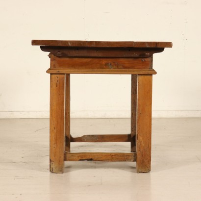 Walnut Table with Removable Top Vintage Italy 18th-20th Century