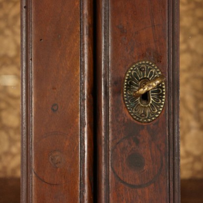 Bureau Bookcase Two Doors Walnut Italy Early 1800s