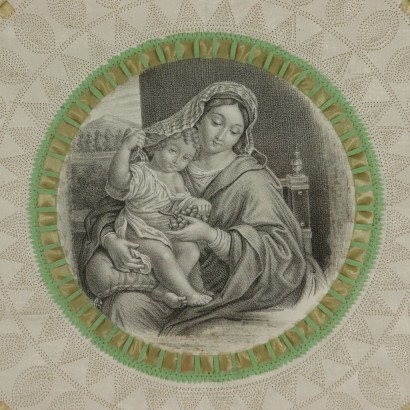 Madonna with Child-detail