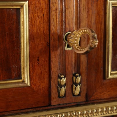 Napoleon III Mahogany Cupboard France Last Quarter of 1800s