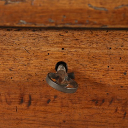 Solid Walnut Large Table Manufactured in Italy Late 1600s