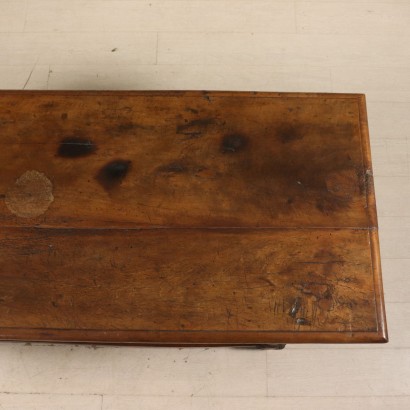 Solid Walnut Large Table Manufactured in Italy Late 1600s