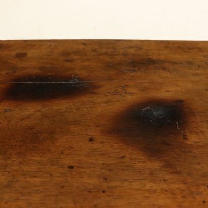 Solid Walnut Large Table Manufactured in Italy Late 1600s