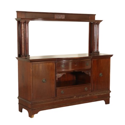 Ducrot Mahogany Cupboard Italy First Half of 1900s