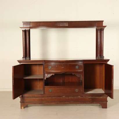 Ducrot Mahogany Cupboard Italy First Half of 1900s