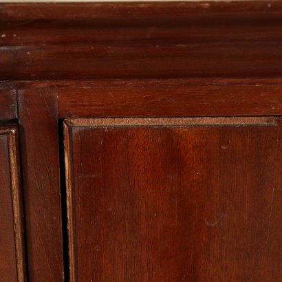 Ducrot Mahogany Cupboard Italy First Half of 1900s