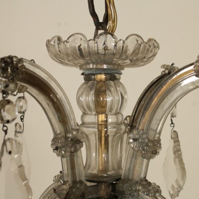 Lustre à huit Bras Verre Cristal Fabriqué en Italie Premier'900