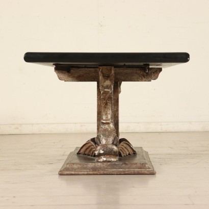 Table Bois Argenté Craie Scagliola Italie Dernier quart '800