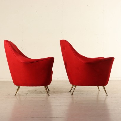 moderne Antiquitäten, moderne Design-Antiquitäten, Sessel, moderne Antiquitäten-Sessel, moderne Antiquitäten-Sessel, italienischer Sessel, Vintage-Sessel, 1950er-Sessel, 50er-Design-Sessel