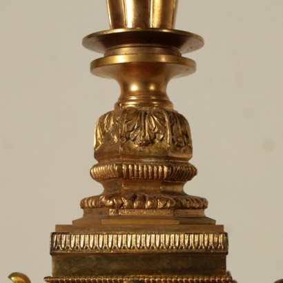 Antik, Vase, antike Vase, antike Vase, antike italienische Vase, antike Vase, neoklassizistische Vase, Vase aus dem 19. Jahrhundert, vergoldete Bronzevase.