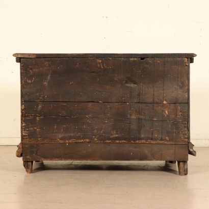 Maple and Walnut Chest of Drawers Italy 18th Century