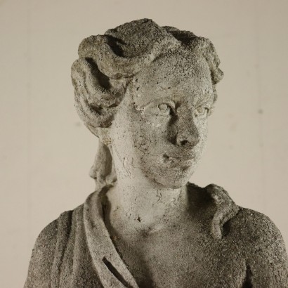 Statue de Femme Grave Italie Fin '800 Début '900