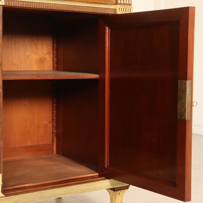 Elegant Napoleon III Mahogany Cupboard France Late 19th Century