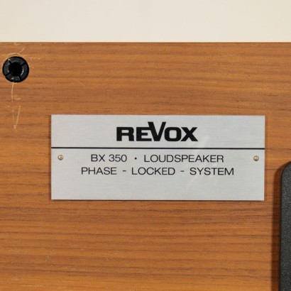 Haut-parleurs Revox bx 350 2 voies 80W Année 1977 Poids 14 kg