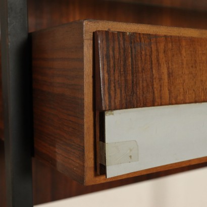 Hallway Furniture Rosewood Veneer Vintage Italy 1960s