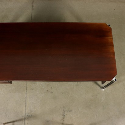 MIM Desk Designed by Ico Parisi Rosewood Vintage Italy 1960s