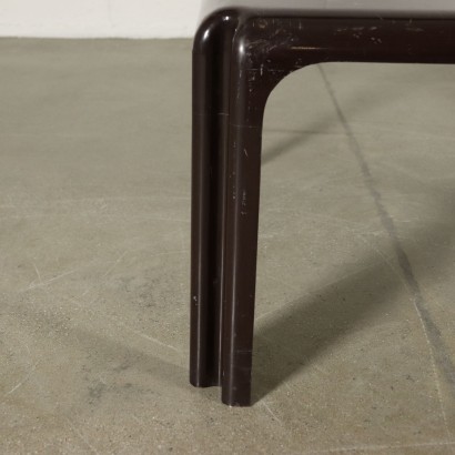 Petite Table Vico Magistretti Plastique Vintage Italie Années 60