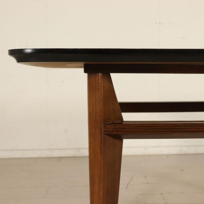 Table Beech Formica Vintage Manufactured in Italy 1960s