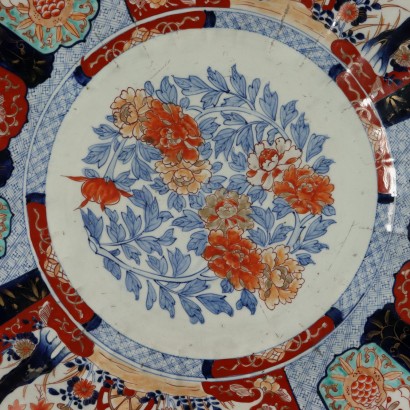 Big Imari Plate Meiji Period Japan Late 19th Century