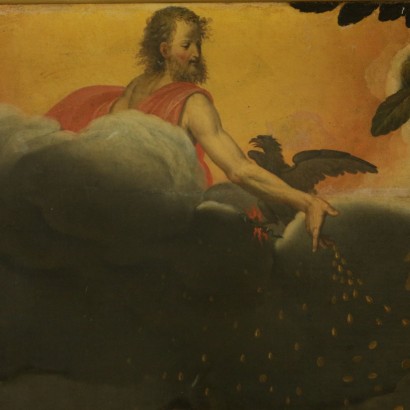 Scena mitologica di Giovanni Battista Recchi-particolare