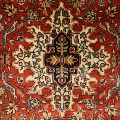 Tapis Srinagar Coton Laine Fabrication manuelle India Années'90-2000