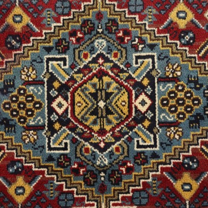 Handmade Caucasian Carpet Manufactured in Pakistan 1990s