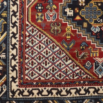 Handmade Caucasian Carpet Manufactured in Pakistan 1990s