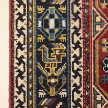 Handmade Caucasian Carpet Manufactured in Pakistan 1990s