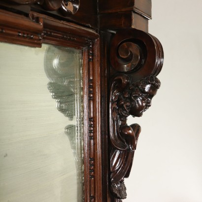 Walnut Cupboard with Upper Case Italy 18th-20th Century