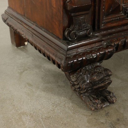 Walnut Cupboard with Upper Case Italy 18th-20th Century