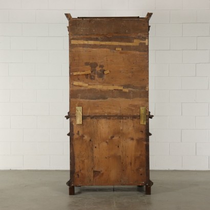 Walnut Cupboard with Upper Case Italy 18th-20th Century