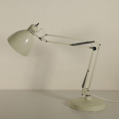 Naska Loris Table Lamp Lacquered Metal Vintage Norway 1960s-1970s