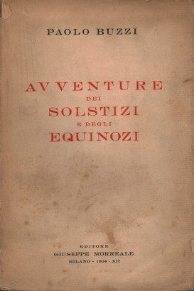 Avventure dei solstizi e degli equinozi