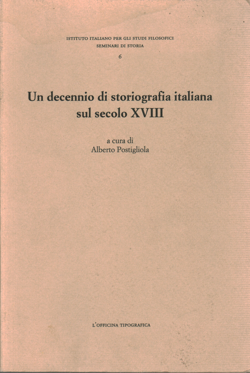 Una década de historiografía italiana en el siglo XV, s.a.
