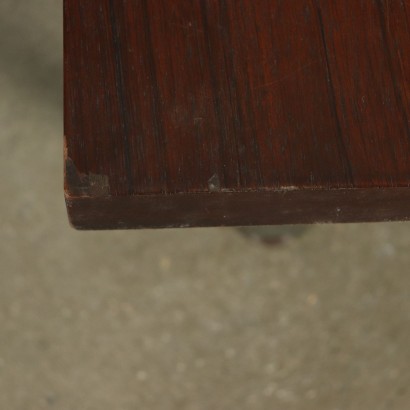 Pair of Coffee Tables Rosewood Veneer Vintage Italy 1960s