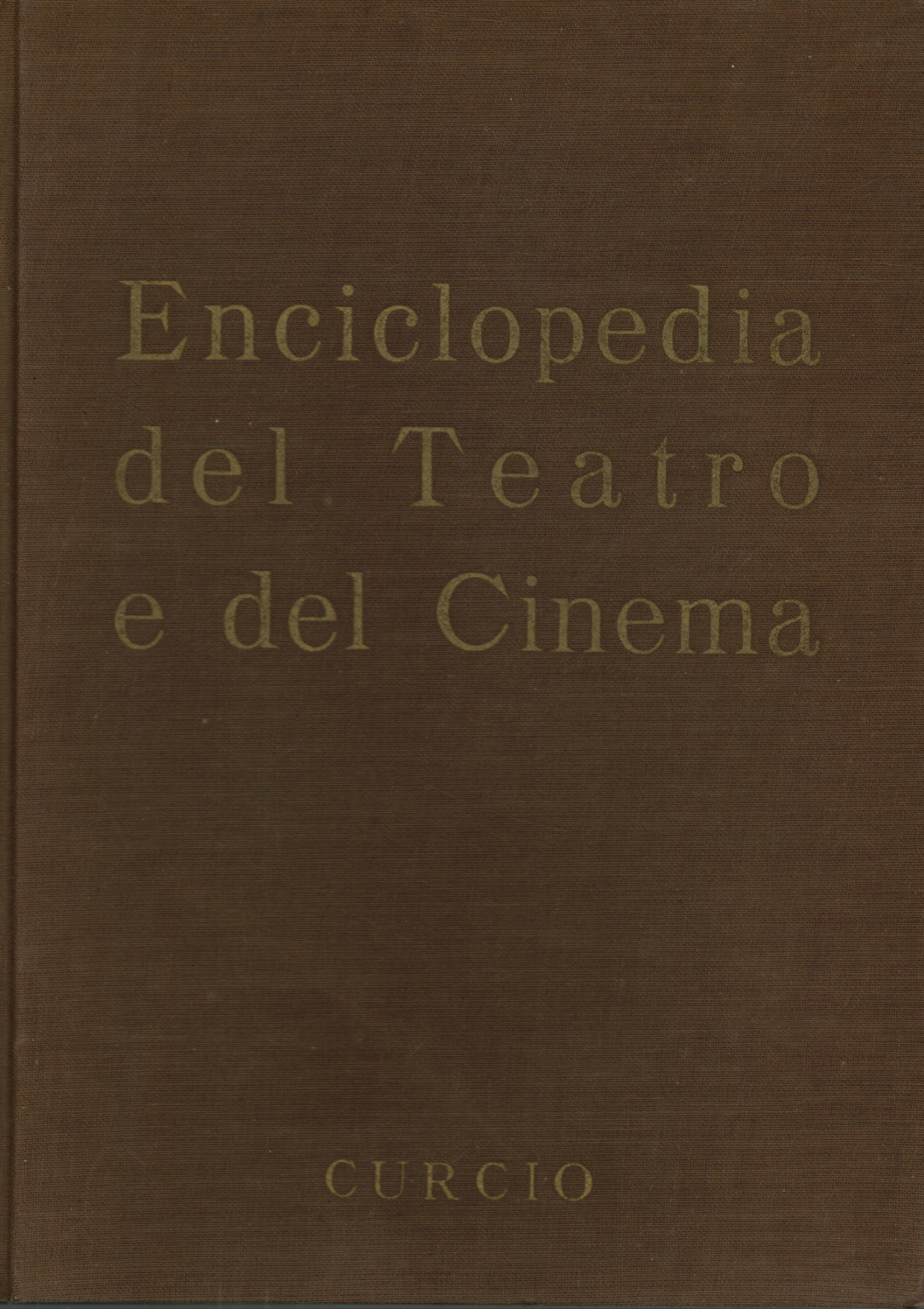 Enciclopedia de Teatro y Cine, s.una.