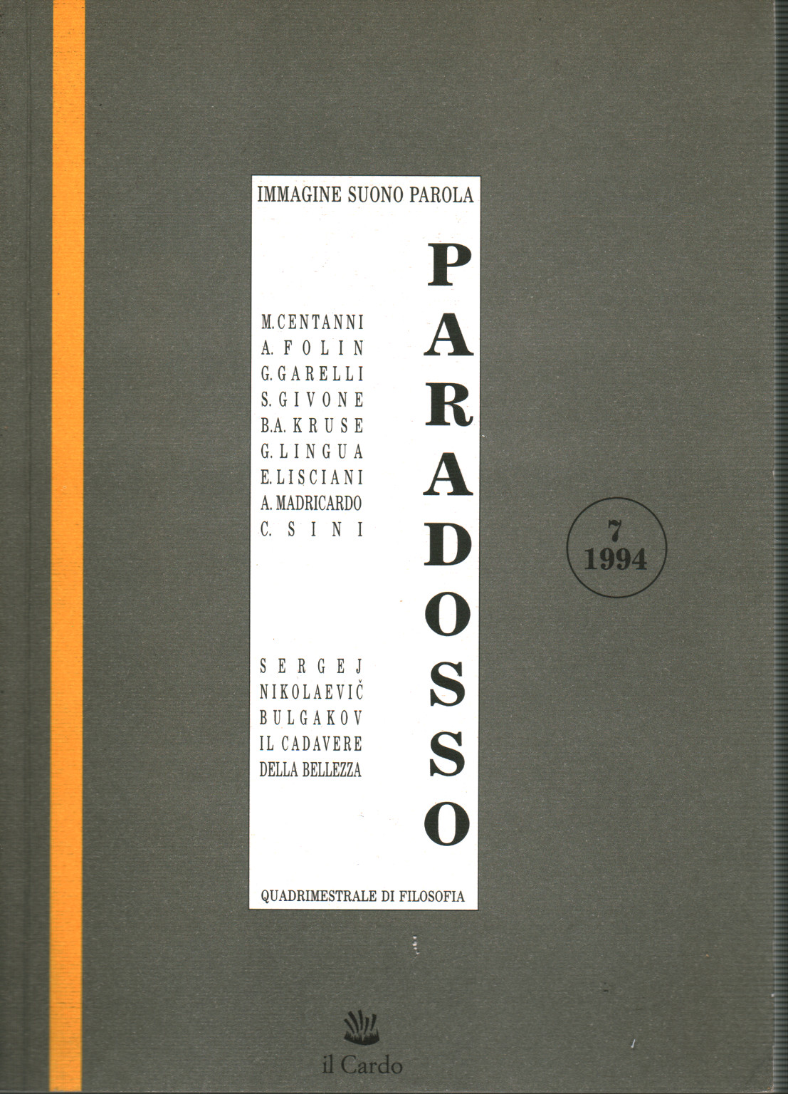 Paradosso Anno 3- n.7 , s.a.