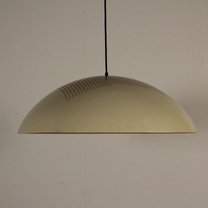 Ceiling Lamp Lacquered Aluminium Vintage 1960s