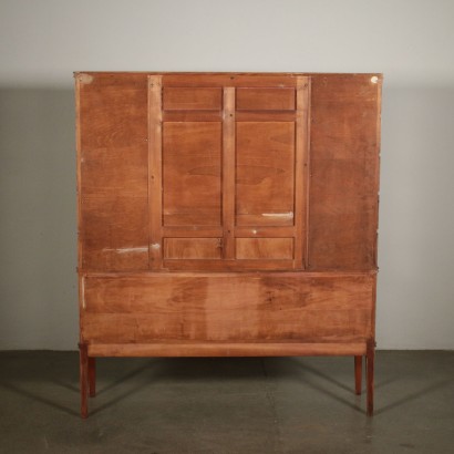 Cabinet Fruit Wood Veneer Maple Vintage Italy 1940s