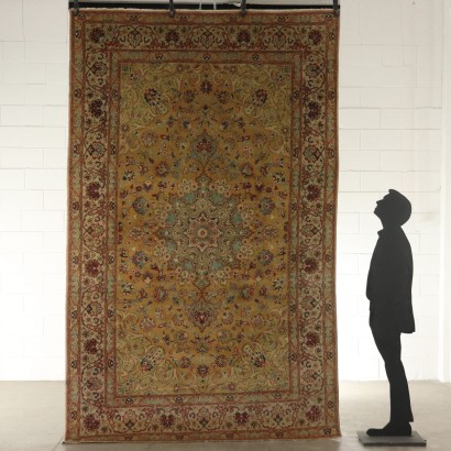 Tapis Tabriz Coton Laine Fabrication manuelle Iran Années 50-60