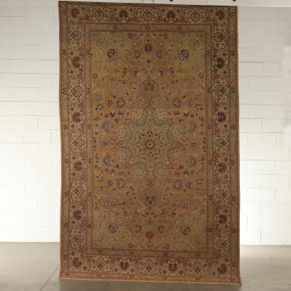 Tapis Tabriz Coton Laine Fabrication manuelle Iran Années 50-60