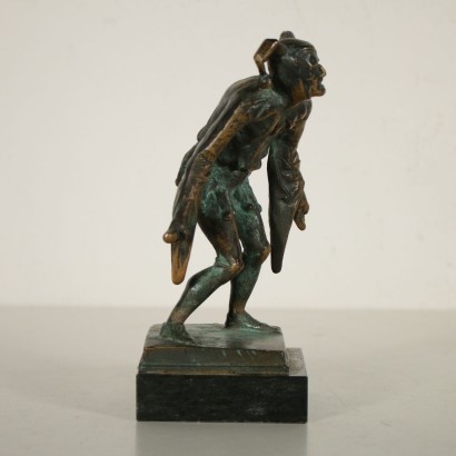 Court Jester Bronze Sculpture Italy 1970s-1980s