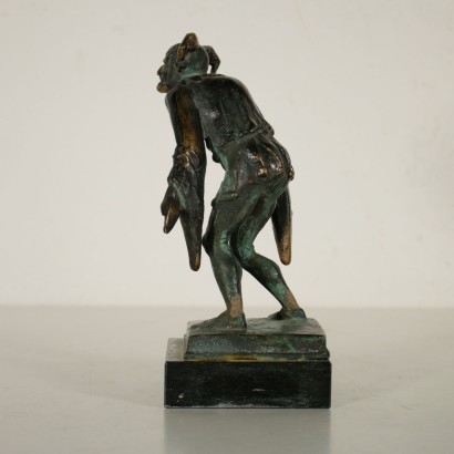 Court Jester Bronze Sculpture Italy 1970s-1980s